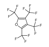 2,3,4,5-Tetra(trifluoromethyl)furane结构式