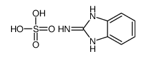 1H-benzimidazol-2-amine,sulfuric acid Structure