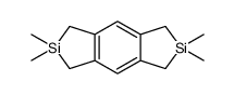 2,6-Disila-s-indacene,1,2,3,5,6,7-hexahydro-2,2,6,6-tetramethyl-结构式