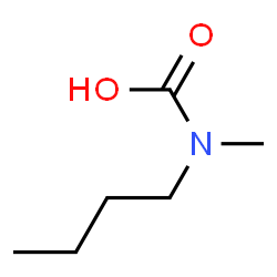 Carbamic acid, butylmethyl- (9CI) structure