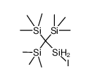 (Me3Si)3CSiH2I Structure