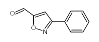 3-Phenylisoxazole-5-carbaldehyde Structure