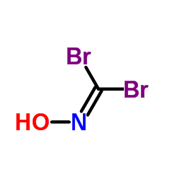 Hydroxycarbonimidic dibromide Structure