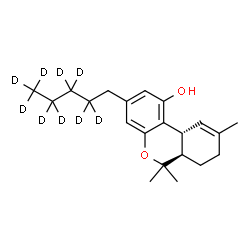 delta(9)-tetrahydrocannabinol-11-oic acid glucuronide Structure