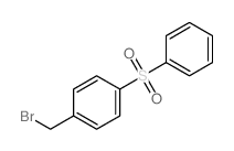 1-(benzenesulfonyl)-4-(bromomethyl)benzene结构式