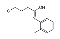 4-氯-N-(2,6-二甲基苯基)-丁酰胺结构式