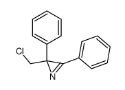 2-(chloromethyl)-2,3-diphenyl-2H-azirine Structure