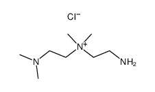 (2-(dimethylamino)ethyl)(2-aminoethyl)dimethylammonium chloride结构式