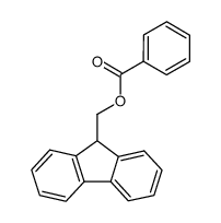 (9H-fluoren-9-yl)methyl benzoate结构式