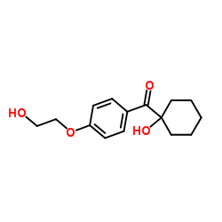 (1-羟基环己基)[4-(2-羟基乙氧基)苯基]甲酮结构式