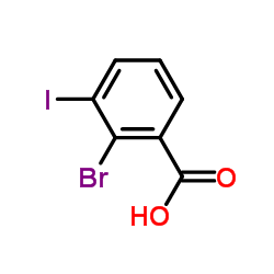 2-Bromo-3-iodobenzoic acid Structure