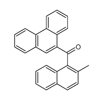 (2-methyl-[1]naphthyl)-[9]phenanthryl ketone结构式