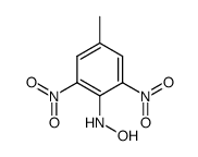 N-(4-methyl-2,6-dinitro-phenyl)-hydroxylamine结构式