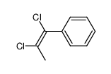 1,2-Dichlor-1-phenyl-1-propen Structure