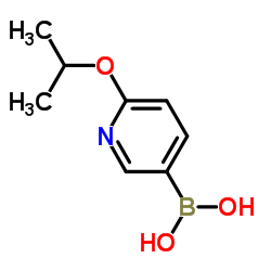 2-异丙氧基吡啶-5-硼酸结构式
