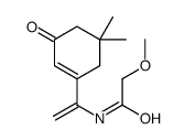 N-[1-(5,5-DIMETHYL-3-OXOCYCLOHEX-1-ENYL)VINYL]-2-METHOXYACETAMIDE结构式