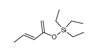 (3E)-2-triethylsilyloxy-1,3-pentadiene结构式