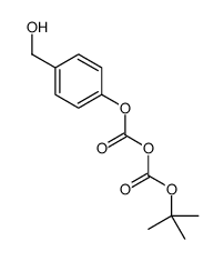 P-O-T-BOC-BENZYL ALCOHOL Structure