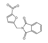 2-[(5-nitrofuran-2-yl)methyl]isoindole-1,3-dione结构式
