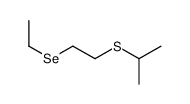 2-(2-ethylselanylethylsulfanyl)propane Structure