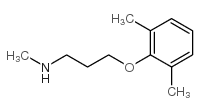 3-(2,6-dimethylphenoxy)-N-methylpropan-1-amine Structure