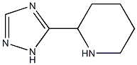 2-(1H-1,2,4-triazol-5-yl)piperidine Structure