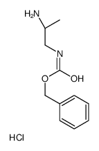 S-1-N-CBZ-丙烷-1,2-二胺盐酸盐结构式
