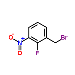 2-Fluoro-3-nitrobenzyl bromide Structure