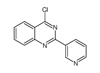 4-chloro-2-pyridin-3-ylquinazoline结构式