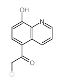 2-Chloro-1-(8-hydroxyquinolin-5-yl)ethanone Structure