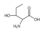 (2S,3R)-2-AMINO-3-HYDROXY-PENTANOIC ACID structure