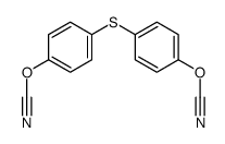 Bis-(4-cyanatophenyl)-sulfide结构式