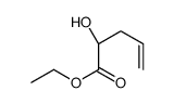 ethyl (2S)-2-hydroxypent-4-enoate结构式