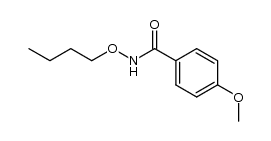 butyl p-methoxybenzohydroxamate Structure