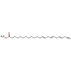 Methyl (13E,16E,19E)-13,16,19-docosatrienoate Structure