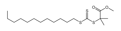 2-[[(十二烷基巯基)硫代甲基]硫代]-2-甲基苯甲酸甲酯结构式