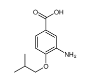 3-Amino-4-isobutoxybenzoic acid Structure