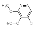 5-Chloro-3,4-dimethoxypyridazine结构式