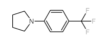 1-(4-(三氟甲基)苯基)吡咯烷结构式