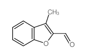3-甲基苯并呋喃-2-甲醛结构式