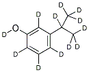 3-ISO-PROPYLPHENOL-D12 Structure