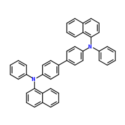 N,N'-二苯基-N,N'-(1-萘基)-1,1'-联苯-4,4'-二胺结构式