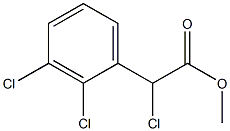 Chloro-(2,3-dichloro-phenyl)-acetic acid methyl ester Structure