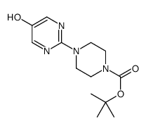 tert-butyl 4-(5-hydroxypyrimidin-2-yl)piperazine-1-carboxylate Structure