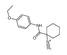 N-(4-ethoxyphenyl)-1-isocyanocyclohexane-1-carboxamide Structure