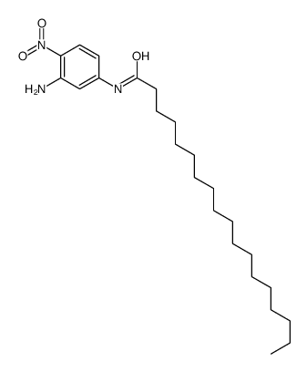 N-(3-amino-4-nitrophenyl)octadecanamide结构式