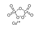 copper,oxido-(oxido(dioxo)chromio)oxy-dioxochromium Structure