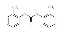 1,3-二(邻甲苯基)硫脲结构式