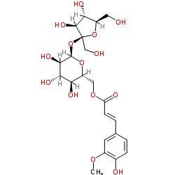6'-O-阿魏酰蔗糖结构式