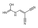 2,2-dicyanoethenylurea结构式